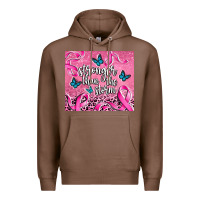 Chestnut stronger than the stormcancer Premium Hoodie - AdoDesignShop