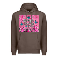 Coffee stronger than the stormcancer Premium Hoodie - AdoDesignShop