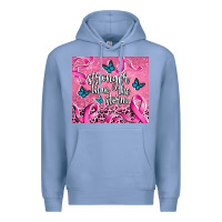 Colony Blue stronger than the stormcancer Premium Hoodie - AdoDesignShop