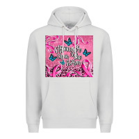 Dove Grey stronger than the stormcancer Premium Hoodie - AdoDesignShop