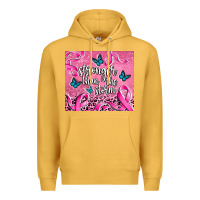 Mustard stronger than the stormcancer Premium Hoodie - AdoDesignShop