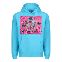 Ocean Blue stronger than the stormcancer Premium Hoodie - AdoDesignShop
