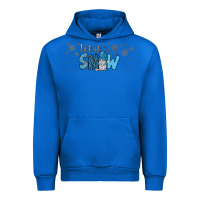 Cobalt winter let it snow Urban Hoodie - JahusDesignShop