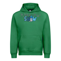 Emerald winter let it snow Urban Hoodie - JahusDesignShop