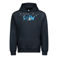 Navy winter let it snow Urban Hoodie - JahusDesignShop