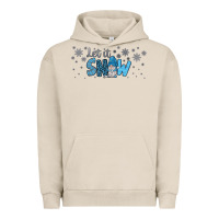Pigment French Oak winter let it snow Urban Hoodie - JahusDesignShop