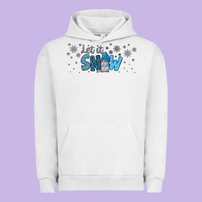 Winter Let It Snow Urban Hoodie Designed By Jahusdesignshop
