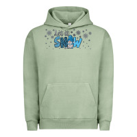 Pigment Oil Green winter let it snow Urban Hoodie - JahusDesignShop