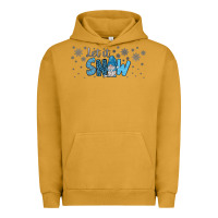 Pigment Peanut Butter winter let it snow Urban Hoodie - JahusDesignShop