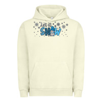Pigment Pistachio winter let it snow Urban Hoodie - JahusDesignShop