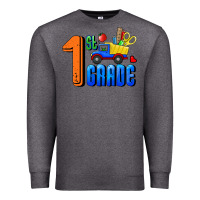 Charcoal Heather First Grade Premium Sweatshirt - RanaPortraitStore