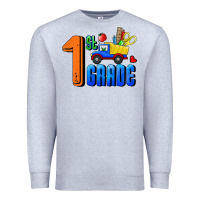 Heather Grey First Grade Premium Sweatshirt - RanaPortraitStore
