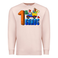 Pale Pink First Grade Premium Sweatshirt - RanaPortraitStore