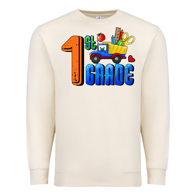 First Grade Premium Sweatshirt by RanaPortraitStore | Teevron