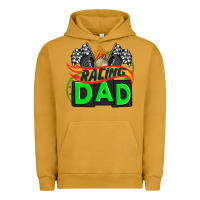 Pigment Peanut Butter racing dad with racing oto equipment Urban Hoodie - AdoDesignShop