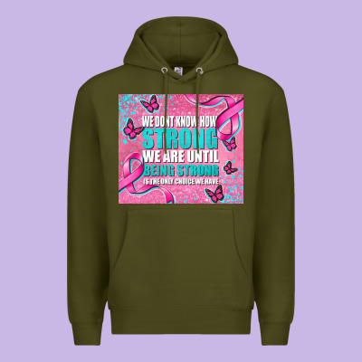 Pink Ribbon Cancer Premium Hoodie Designed By Adodesignshop