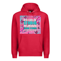Cardinal pink ribbon cancer Premium Hoodie - AdoDesignShop