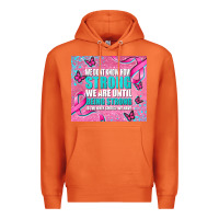 Carrot pink ribbon cancer Premium Hoodie - AdoDesignShop