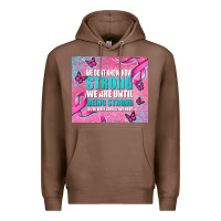 Chestnut pink ribbon cancer Premium Hoodie - AdoDesignShop