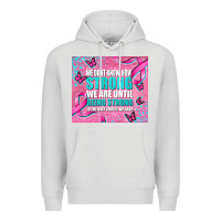 Dove Grey pink ribbon cancer Premium Hoodie - AdoDesignShop