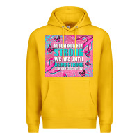 Lemon pink ribbon cancer Premium Hoodie - AdoDesignShop