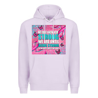Lilac pink ribbon cancer Premium Hoodie - AdoDesignShop