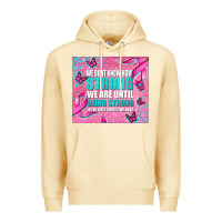 Pina Colada pink ribbon cancer Premium Hoodie - AdoDesignShop