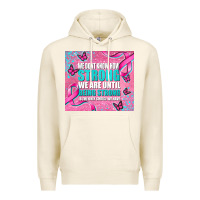 Tofu pink ribbon cancer Premium Hoodie - AdoDesignShop