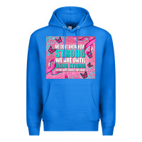 True Royal pink ribbon cancer Premium Hoodie - AdoDesignShop