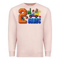 Pale Pink Second Grade Premium Sweatshirt - RanaPortraitStore