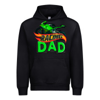Black racing dad with racing motorcycle Urban Hoodie - AdoDesignShop