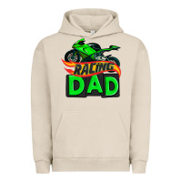 Pigment French Oak racing dad with racing motorcycle Urban Hoodie - AdoDesignShop