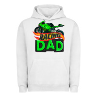 Pigment Lunar Rock racing dad with racing motorcycle Urban Hoodie - AdoDesignShop