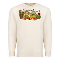 Sandshell floral hustler coffee cups Premium Sweatshirt - texasbilliewilder