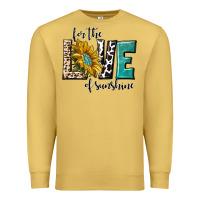 Antique Gold for the love of sunshine Premium Sweatshirt - texasbilliewilder