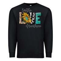 Black for the love of sunshine Premium Sweatshirt - texasbilliewilder