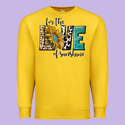 Premium Sweatshirt for the love of sunshine