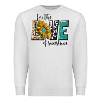 Oatmeal Heather for the love of sunshine Premium Sweatshirt - texasbilliewilder