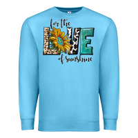 Ocean Blue for the love of sunshine Premium Sweatshirt - texasbilliewilder