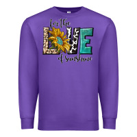 Purple for the love of sunshine Premium Sweatshirt - texasbilliewilder