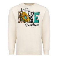 Sandshell for the love of sunshine Premium Sweatshirt - texasbilliewilder