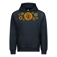Navy sunflower lady of guadalupe Urban Hoodie - JahusDesignShop