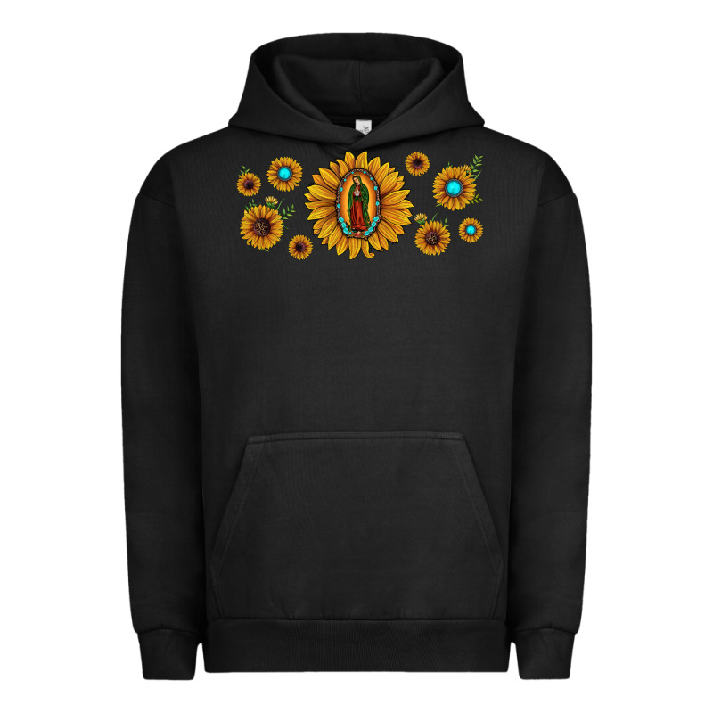 Sunflower Lady Of Guadalupe Urban Hoodie by JahusDesignShop | Teevron