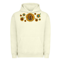Pigment Pistachio sunflower lady of guadalupe Urban Hoodie - JahusDesignShop