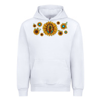 White sunflower lady of guadalupe Urban Hoodie - JahusDesignShop