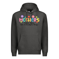 Charcoal Heather mothers are like flower Premium Hoodie - JahusDesignShop