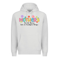 Dove Grey mothers are like flower Premium Hoodie - JahusDesignShop