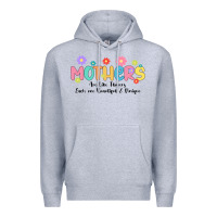 Heather Grey mothers are like flower Premium Hoodie - JahusDesignShop