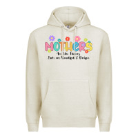 Oatmeal Heather mothers are like flower Premium Hoodie - JahusDesignShop