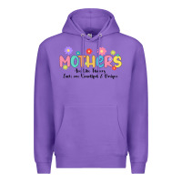 Purple mothers are like flower Premium Hoodie - JahusDesignShop